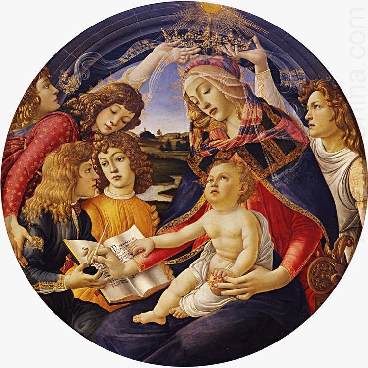 Madonna del Magnificat (mk08), Sandro Botticelli